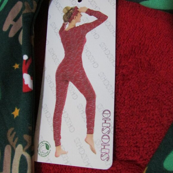 ShoSho Holiday Onesie w/ Hair Accessory - Picture 2 of 6